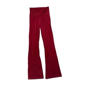 Brandy Melville J. Galt Red Flare Pants — Size S